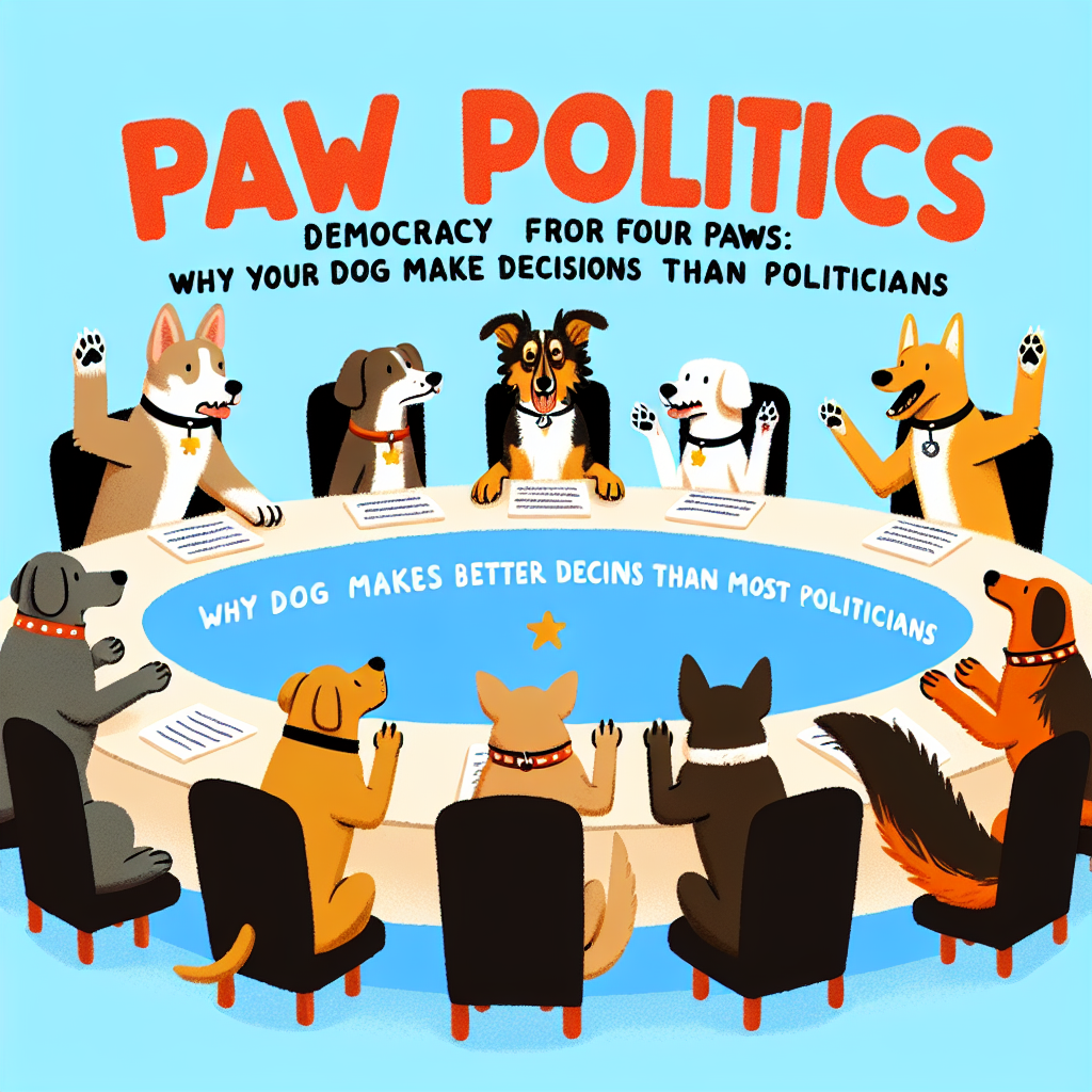 Demokratie auf vier Pfoten: Warum dein Hund die besseren Entscheidungen trifft als die meisten Politiker