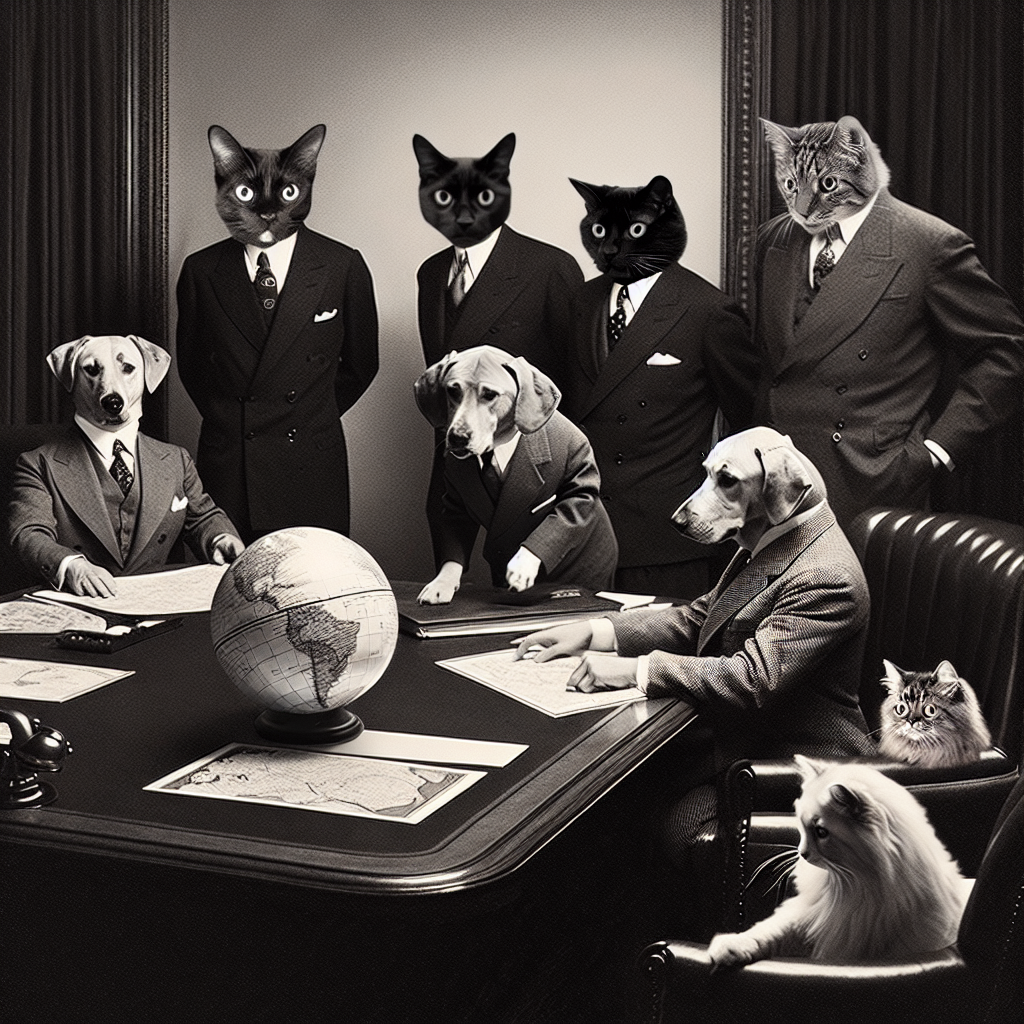 Die geheime Hundelobby: Wie Vierbeiner die Weltpolitik beeinflussen – und warum die Katzengemeinschaft empört ist