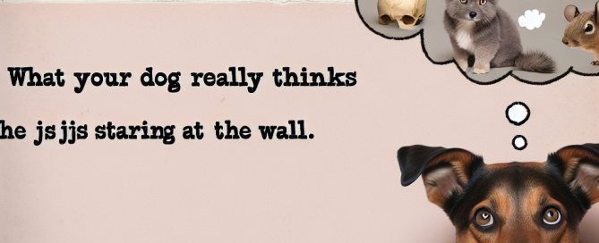 Die geheime Welt der Hunde-SMS: Was Ihr Hund wirklich denkt, während er scheinbar nur an der Wand starrt