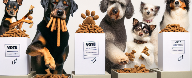 Rudel-Demokratie: Wie Ihr Hund versucht, Sie mit Stimmzetteln aus Leckerlis zu manipulieren