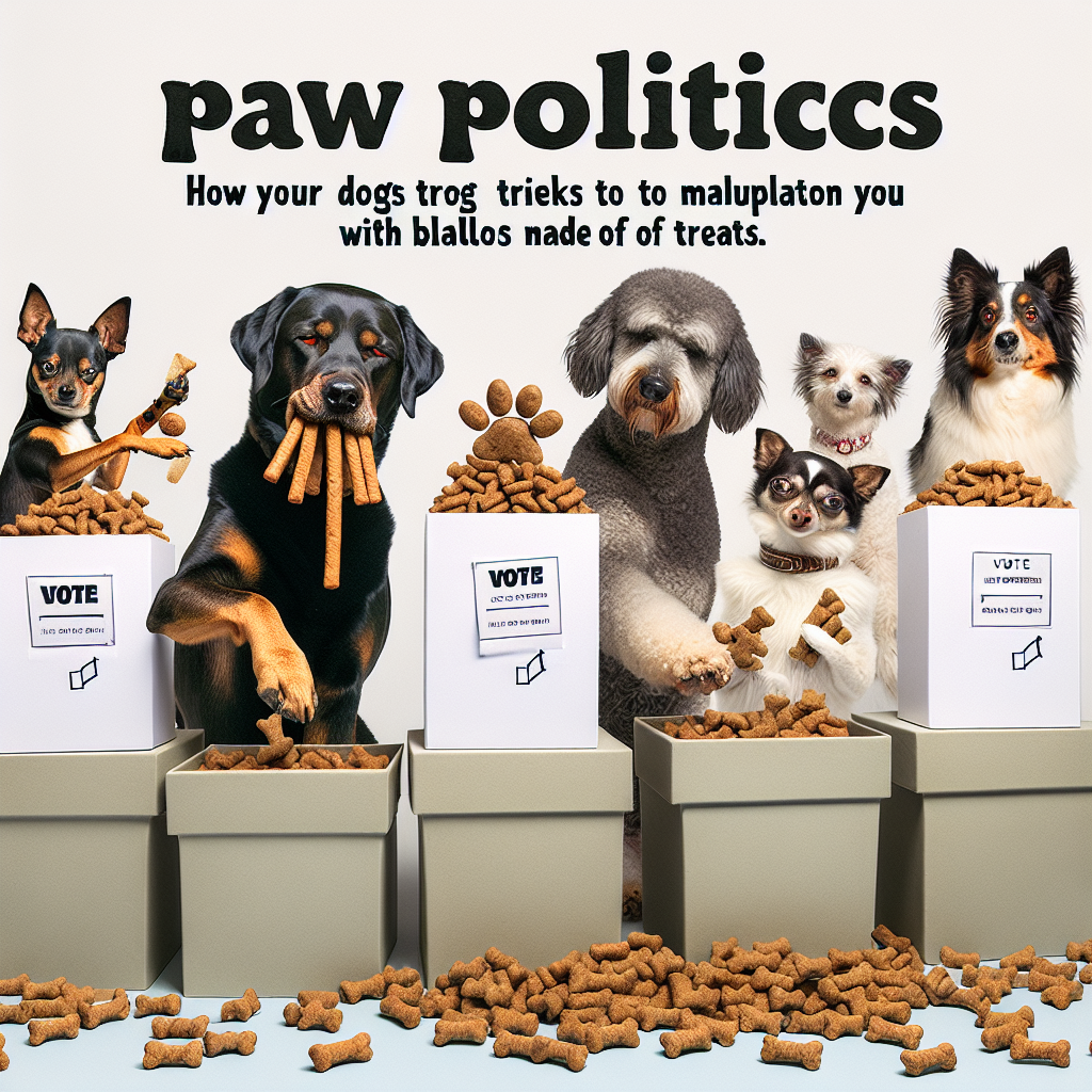 Rudel-Demokratie: Wie Ihr Hund versucht, Sie mit Stimmzetteln aus Leckerlis zu manipulieren