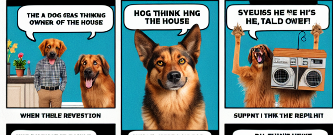 Warum Ihr Hund denkt, dass er der eigentliche Besitzer des Hauses ist – Eine Enthüllung in fünf Akten