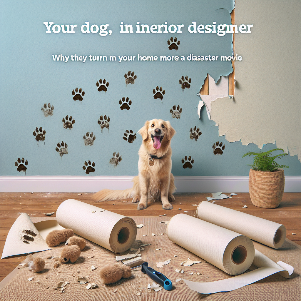 Dein Hund, der Innenarchitekt: Warum er dein Zuhause in einen Katastrophenfilm verwandelt