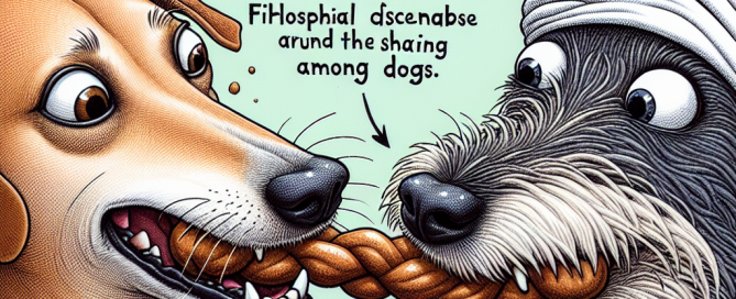 Der ewige Kampf um das letzte Bröckchen – Ein philosophischer Diskurs über Futterneid und die Kunst des Teilens unter Hunden