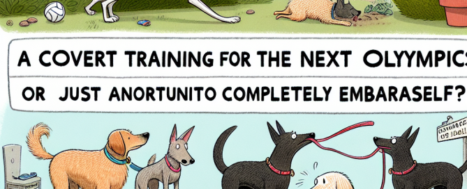 Der tägliche Spaziergang – Ein verdecktes Training für die nächste Olympiade oder einfach nur eine weitere Möglichkeit, sich komplett zu blamieren?