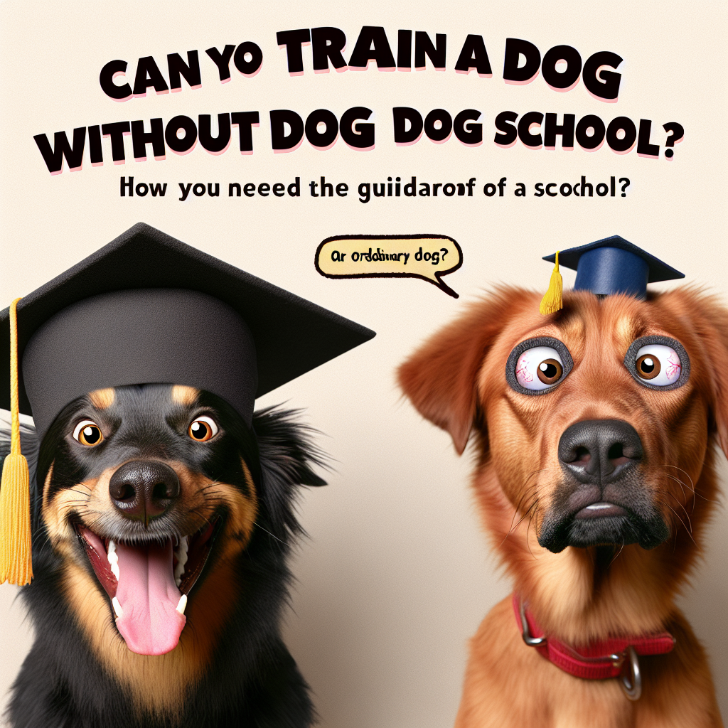 Kann man einen Hund ohne Hundeschule erziehen?